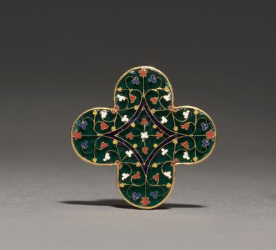Vierpass-Plakette, ca. 1300-1310 von Guillaume (attr. to) Julien