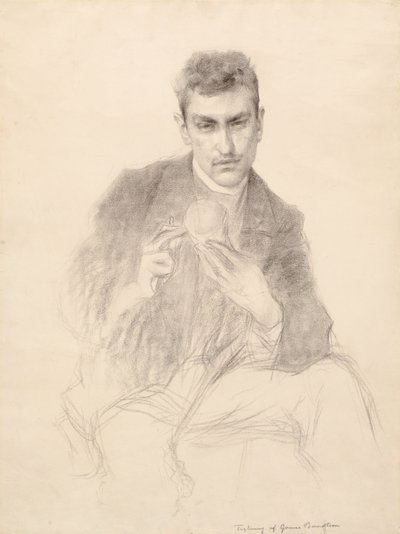 Porträt von Magnus Enckell von Gunnar Berndtson
