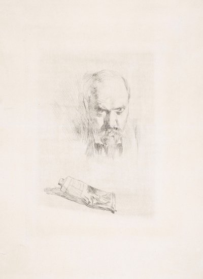 Selbstporträt von Gunnar Berndtson