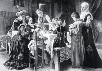 Die Jugend von Martin Luther, Illustration aus 