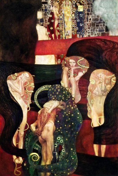 Klimt Universitätsdeckenbilder von Wien von Gustav Klimt