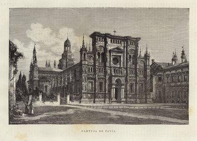 Certosa di Pavia von Gustave Bauernfeind