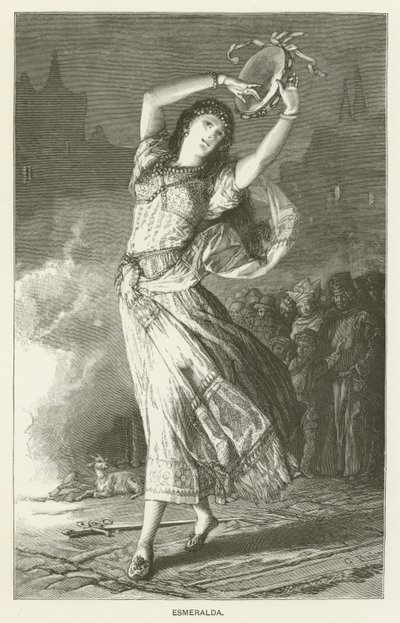 Esmeralda von Gustave Brion