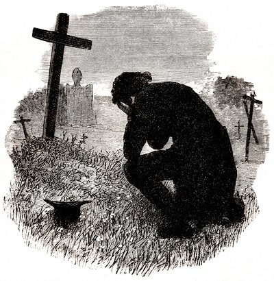 Trauer (für Les Miserables von Victor Hugo) von Gustave Brion