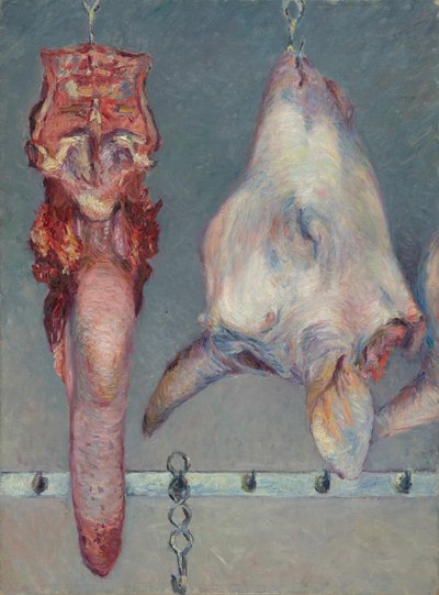 Kalbskopf und Ochsenzunge von Gustave Caillebotte