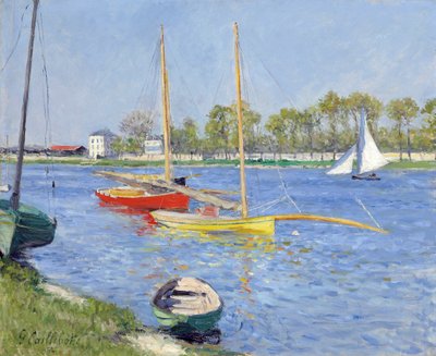 Die Seine in Argenteuil von Gustave Caillebotte