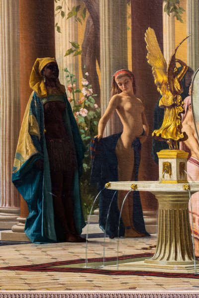 Nach dem Bad von Gustave Clarence Rodolphe Boulanger