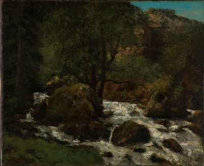 Wald Bach, Jura von Gustave Courbet
