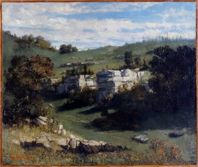 Paysage du Jura von Gustave Courbet
