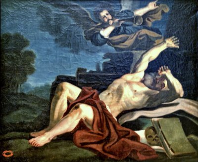 Das Erwachen des Heiligen Hieronymus von Gustave Courbet