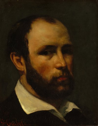 Porträt eines Mannes, wahrscheinlich ca. 1862 von Gustave Courbet