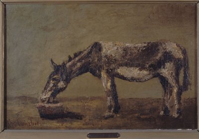 Der Esel, zwischen 1862 und 1863 von Gustave Courbet