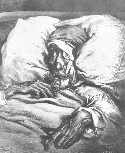 Don Quixote verwundet, aus 