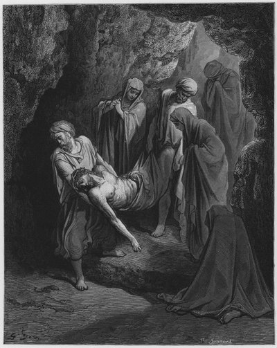 Die Beerdigung Christi von Gustave Dore