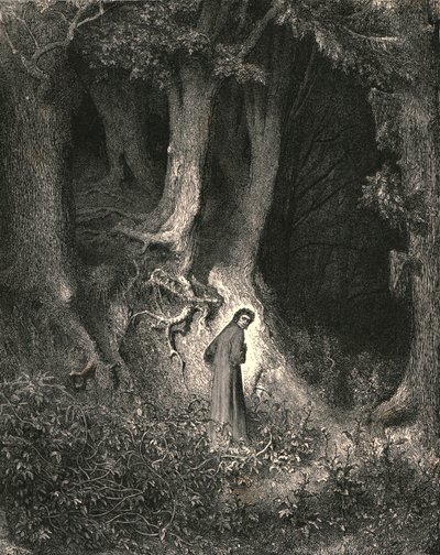 In der Mitte unseres sterblichen Lebens, ca. 1890 von Gustave Dore