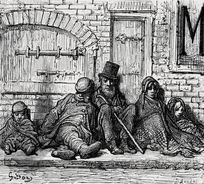 Dachlos!, 1872 von Gustave Dore