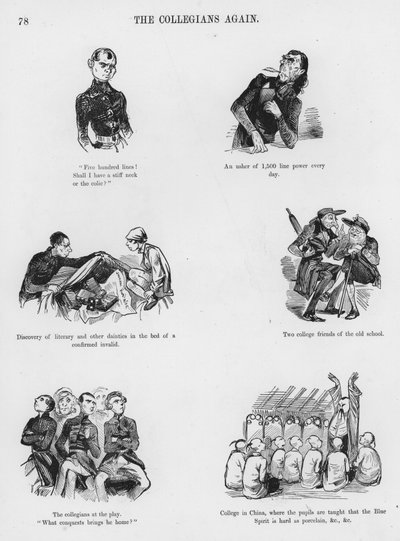 Humorvolle und groteske Skizzen von Gustave Doré von Gustave Dore