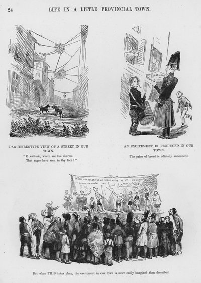 Humorvolle und groteske Skizzen von Gustave Doré (Gravur) von Gustave Dore