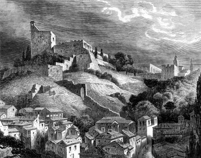 Die Alhambra, Granada, Südspanien von Gustave Dore
