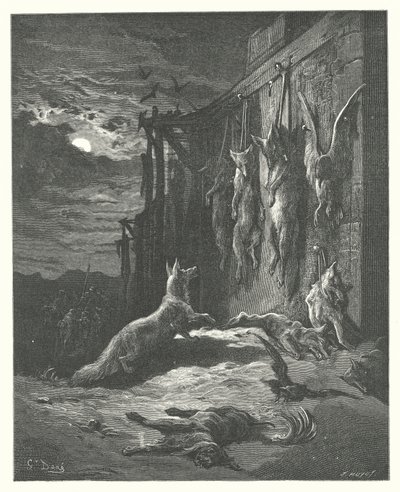 Die Fabeln von La Fontaine: Der englische Fuchs von Gustave Dore