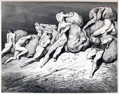 Die Horter und Verschwender von Gustave Dore