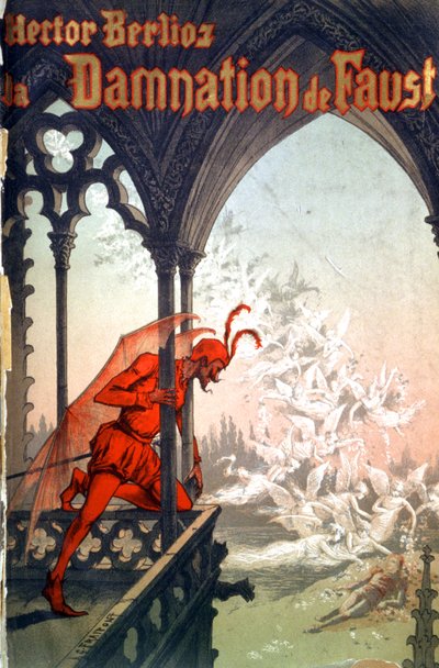 Die Verdammung von Faust von Hector Berlioz von Gustave Fraipont
