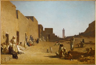 Laghouat, Sahara, Algerien von Gustave Guillaumet