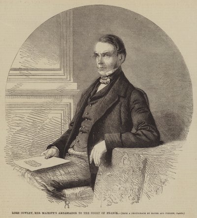 Lord Cowley, Ihre Majestät Botschafter am Hof von Frankreich von Gustave Janet