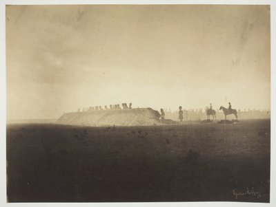 Chalons Lager: Manöver am 3. Oktober von Gustave Le Gray