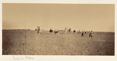 Besucher des Camp de Châlons von Gustave Le Gray