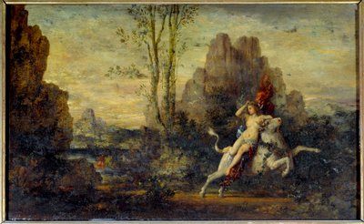 Die Entführung Europas von Gustave Moreau
