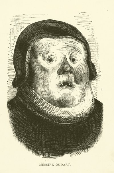 Illustration für die Werke von Rabelais von Gustave after Dore