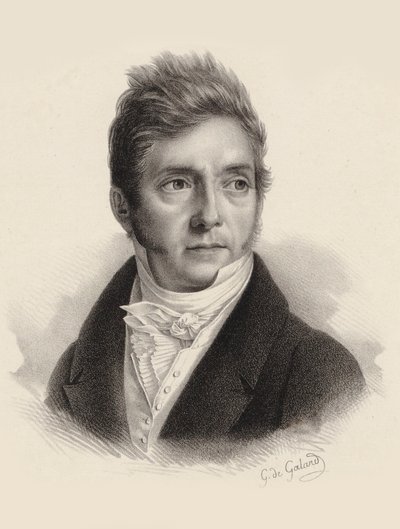 Porträt des Komponisten Pierre Jacques Joseph Rode 1774-1830 von Gustave de Galard