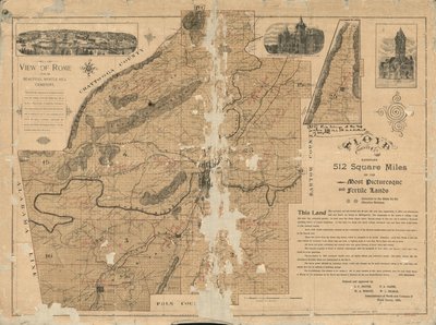 Floyd County, Ga. umfasst 512 Quadratmeilen der malerischsten und fruchtbarsten Ländereien, die dem Staat von den Cherokee-Indianern zugestanden wurden von Guy Beauman