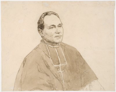 Porträt eines Kardinals von Gwen John