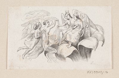 Illustration zu "Däumelinchen" in H.C. Andersen, "Märchen und Geschichten", Band 1 von H.P. Hansen