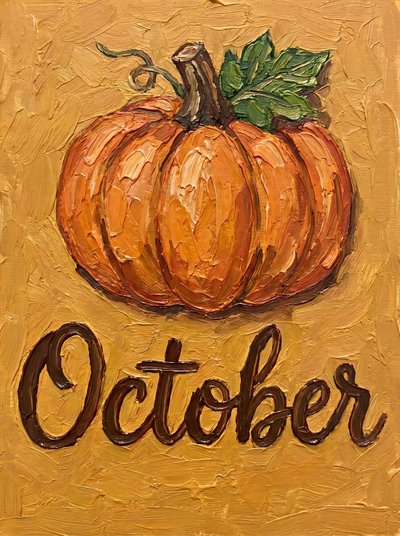 Oktober Herbstkürbis von HUGO