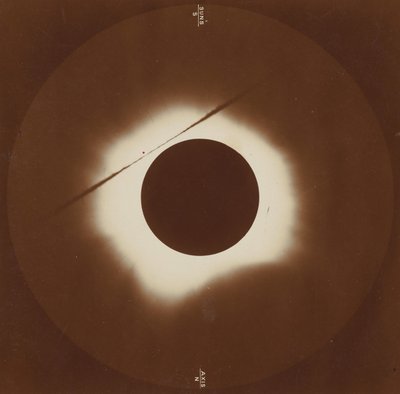 Sonnenfinsternis von Caroline Island, 6. Mai 1883 von H. A. Lawrence