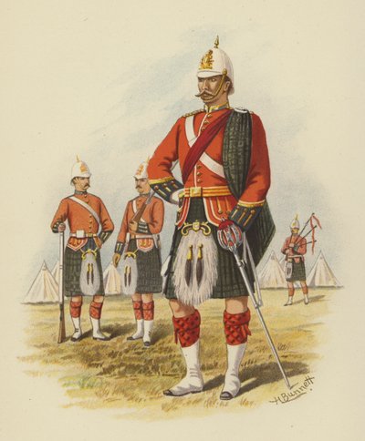 Die 5. Royal Scots of Canada, Montreal von H. Bunnett