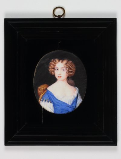 Lady Catherine Cavendish (Aquarell auf Pergament) von H. Byrne