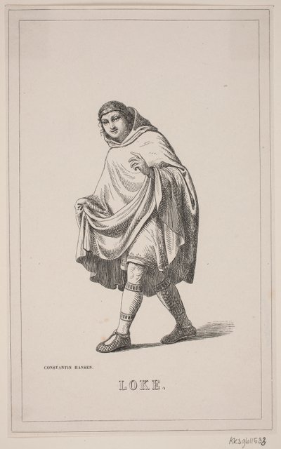 Loke. Illustration zu Fabricius