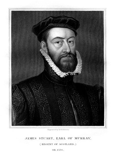 James Stewart, 1. Earl of Moray, Regent von Schottland, 1827 von H. Robinson