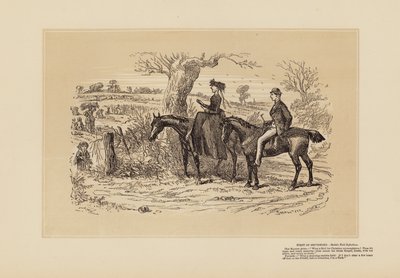 Ein sehr gutes Feld für Reflexion von Hablot Knight (1815 92) Browne