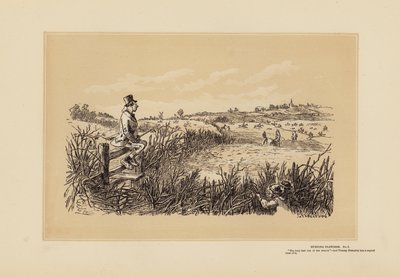 Jagdszenen, Nr. 7, Tommy Dumpty von Hablot Knight (1815 92) Browne