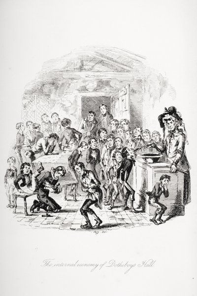 Illustration für Charles Dickens