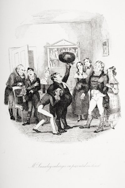 Illustration für Charles Dickens