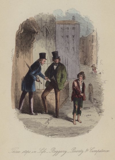 Illustration für Lewis Arundel oder Die Eisenbahn des Lebens von Frank E. Smedley von after Hablot Knight Browne