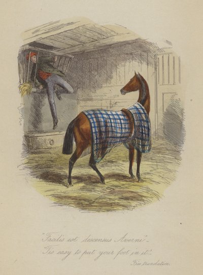 Illustration für Lewis Arundel oder Die Eisenbahn des Lebens von Frank E. Smedley von after Hablot Knight Browne