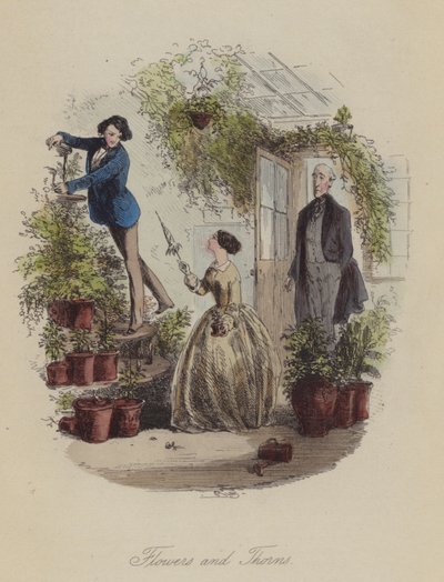 Illustration für Lewis Arundel oder Die Eisenbahn des Lebens von Frank E. Smedley von after Hablot Knight Browne