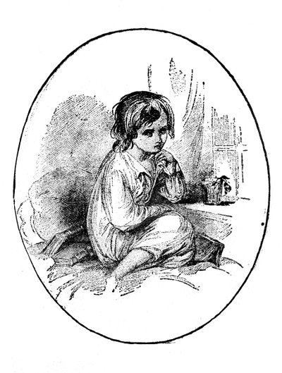 Kleiner Paul aus Dombey und Sohn von Hablot Knight Browne